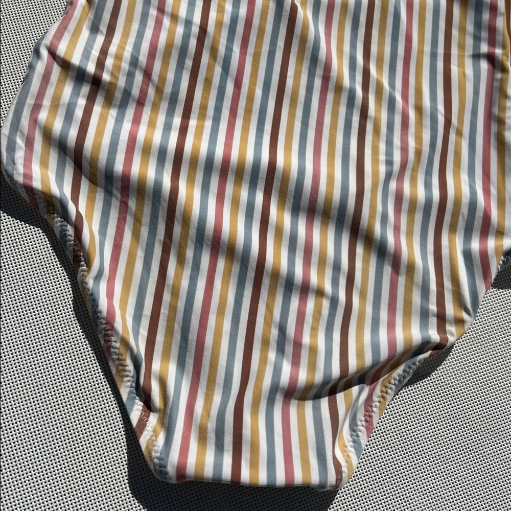 Zara girls’ one-piece striped swimsuit - Picture 7 of 7